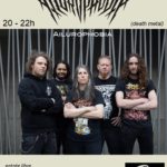 Ailurophobia (death metal) au Lapin Vert Lausanne