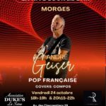 André Geiser (reprises et compositions en guitare-voix)